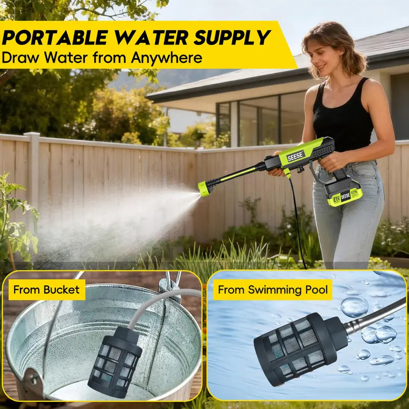 Cordless Pressure Washer Gun