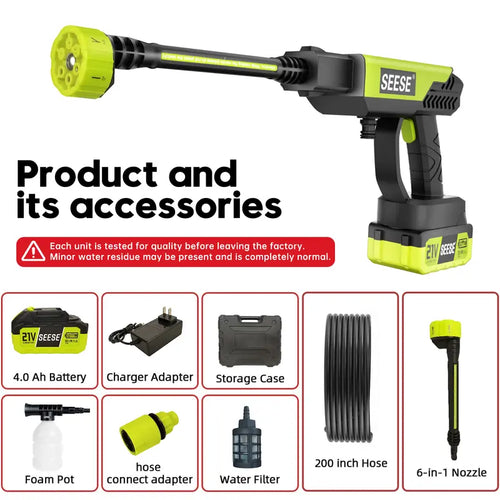 Cordless Pressure Washer Gun