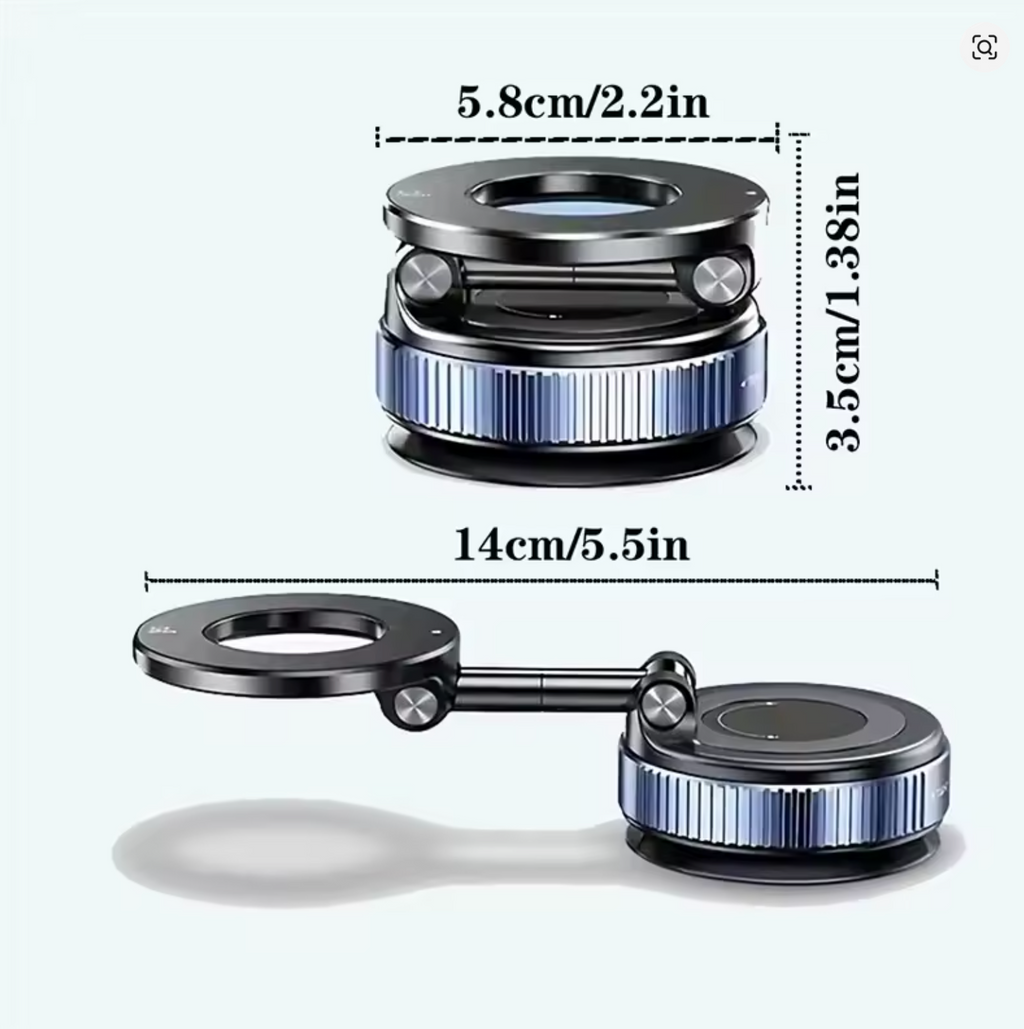Magnetic Suck Design Foldable Car Navigation Phone Holder